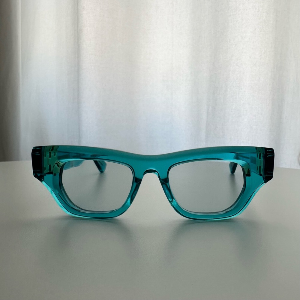 Bottega Veneta | Teal Blue Glasses